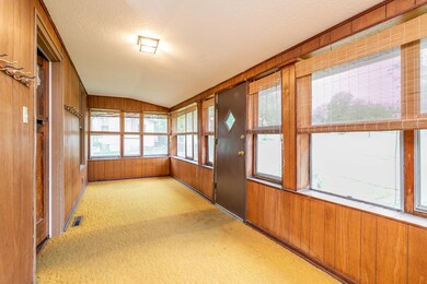 Enclosed front porch