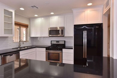 New Cupbaords & Sprawling Granite