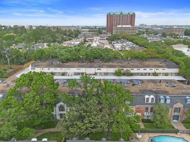 Unique aerial view of the complex highlights the b