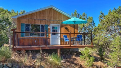 Porch facing the Grand Mesa