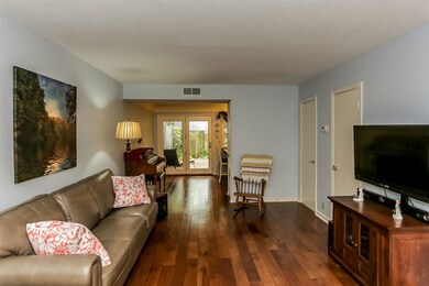 Fabulous, light filled great room opens to the bre
