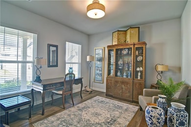 Living Room or Office Space Off The Foyer