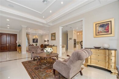 Double Door front entry into Great Room