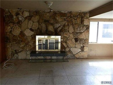 Family room fireplace