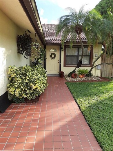 Entrance to house