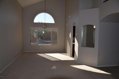 Front door looking at living room