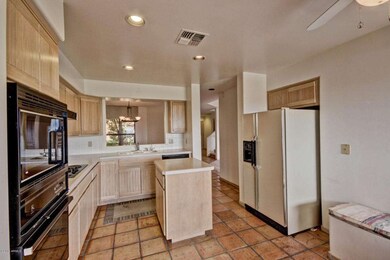 Kitchen and double oven