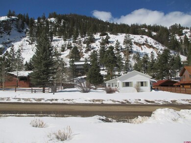 View looking west fronting Park Street.