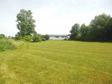 South side view from corner of property