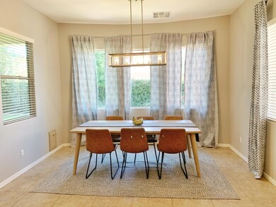Dining area looking into back yard