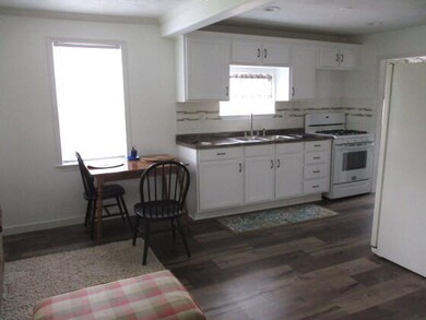 view of eating area & kitc