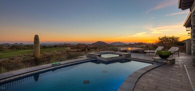 Sunset Views from Pool