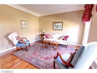 Living Room - Charming living  room is bright  and