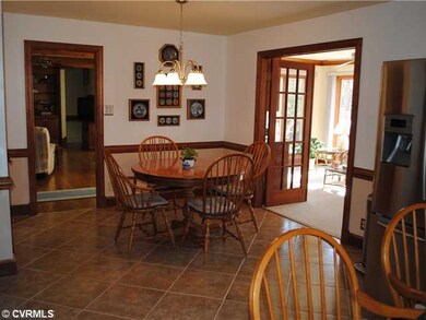 Kitchen - Eating area - French doors to Florida Ro
