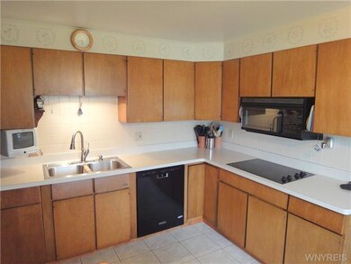 Kitchen. Large eat in kitchen with ceramic tile fl