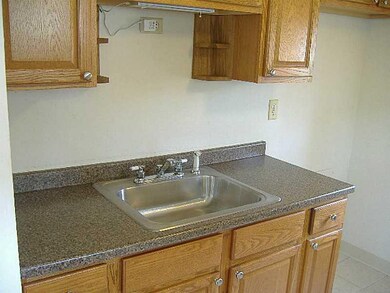 Kitchen. Remodeled kitchen with stainless sink and