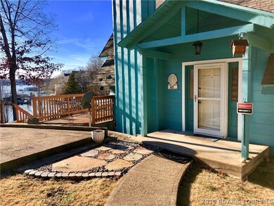 Level entry from street to parking to door