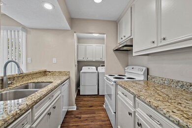 Kitchen with granite counter tops