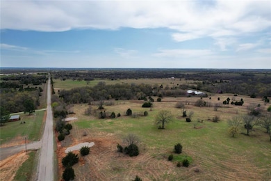 Aerial view with a rural view