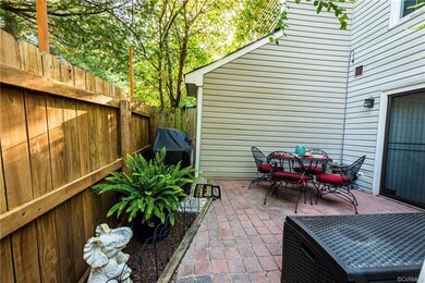 Outside dining area
