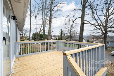 Sunny Front Deck with Biltmore Estate and Mountain Views