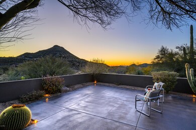 Sunset and Mountain Views
