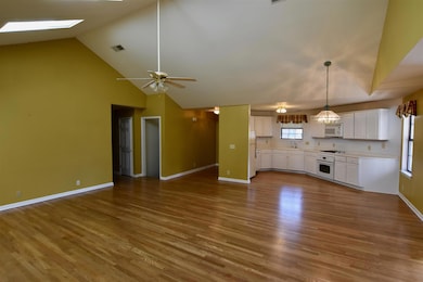 What a great room for entertaining and right off the huge deck!