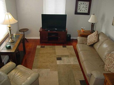 Living Room. Hardwood floors will look beautiful w