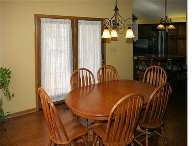 dining Walks out to Gorgeous Deck and Pool