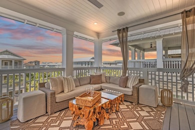 3rd level covered balcony