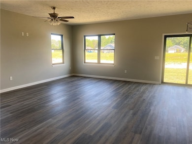Great room open to kitchen