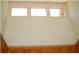 This is the kitchen ceiling.  Lots of natural ligh