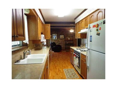 Other. View from Breakfast area of kitchen and Fam