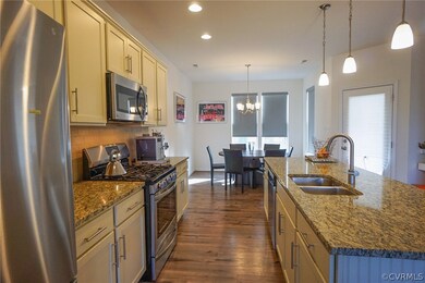 Gourmet kitchen is perfect for entertaining guests