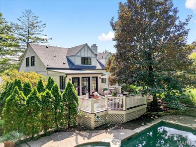 Inground pool and large back deck