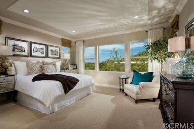 Spacious Master Suite, as shown in the model