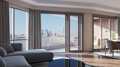 Interior balcony