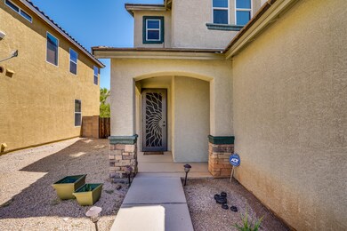 Covered Porch & Security Door