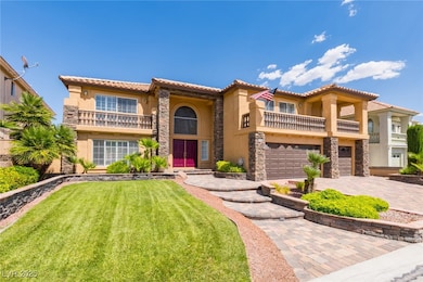 Mediterranean / spanish-style house with stucco si