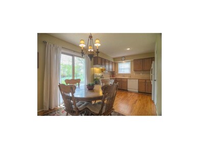 Wide Open Kitchen & Dining space. Beautiful bevele