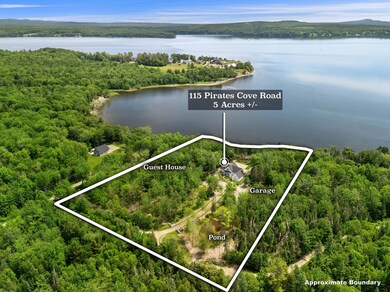 Pirates Cove with annotations