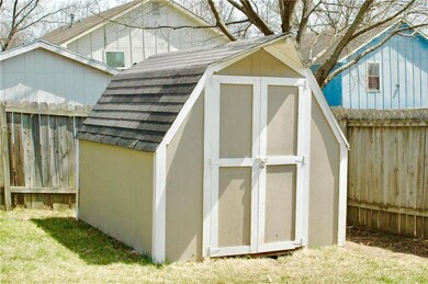 Storage shed for extra storage