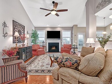 An inviting and bright open floor: a great room wi