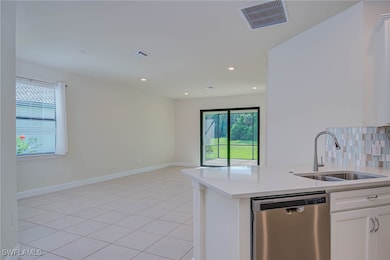 Kitchen & living area