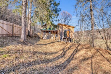 Cedar privacy fence