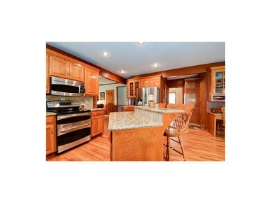 Stainless Steel Appliances and Center Island