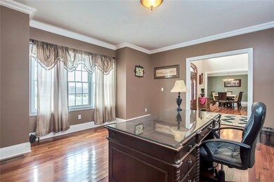 First Floor Den is Ideal for Those Who Work From Home