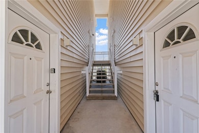 door on the right is entrance to private garage an