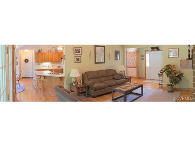 Living Room Open to Kitchen