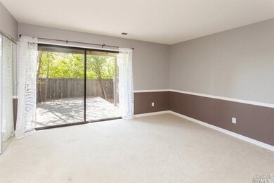 Master bedroom with access to the private garden p
